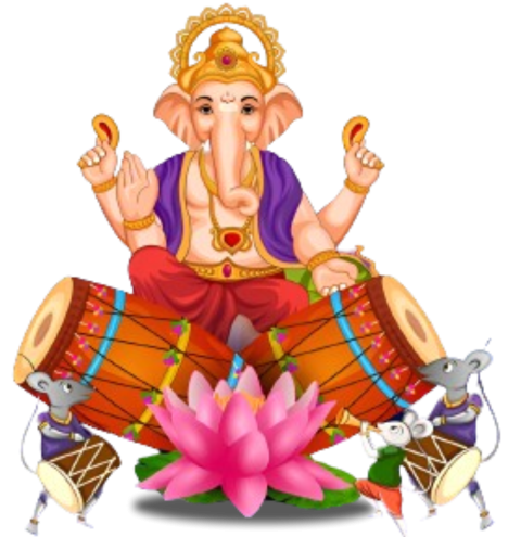 God Ganesha Png transparent background Clipart Image