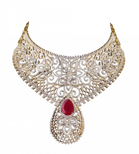 Gold Jewellery Necklace PNG Full HD Download