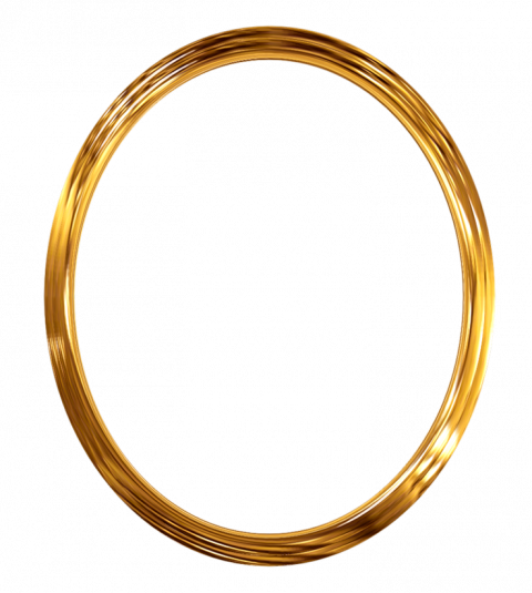 Golden Frame Border PNG Download HD