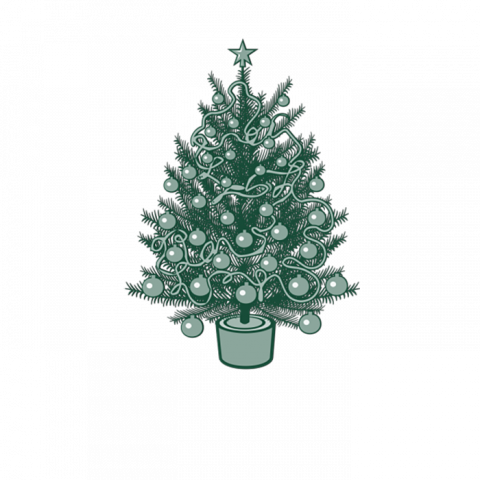 Green Christmas Tree PNG Images Full Hd