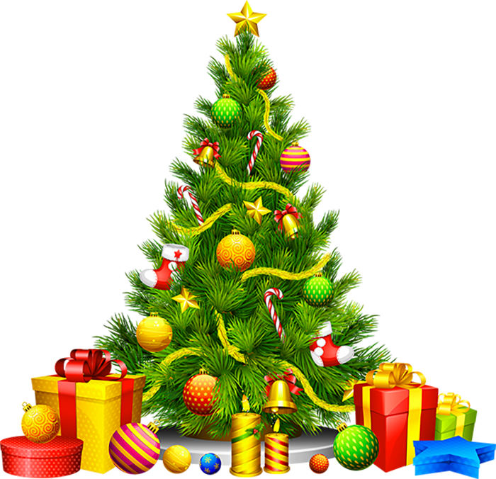 Green Christmas Tree PNG Images Full HD