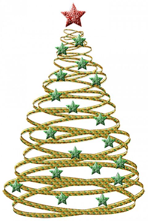 Green Christmas Tree PNG Images Full HD