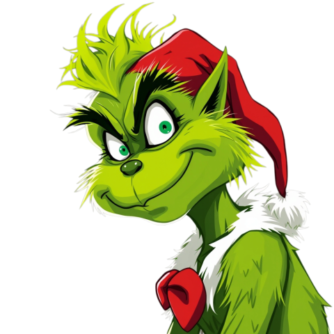 Grinch PNG, Grinch transparent background clipart