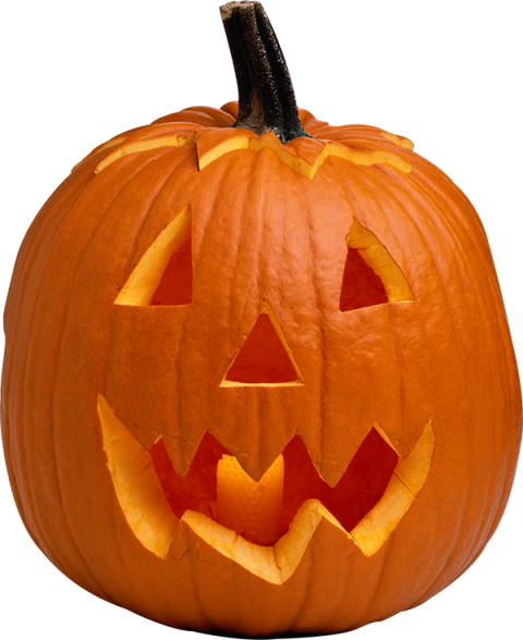 Halloween Carved Pumpkin Transparent Image