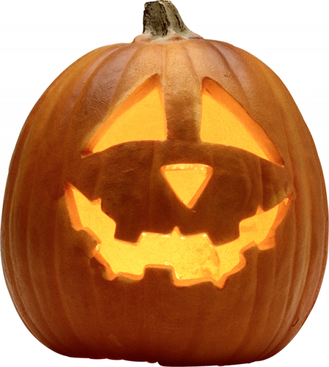 Halloween Carved Pumpkin Transparent Image