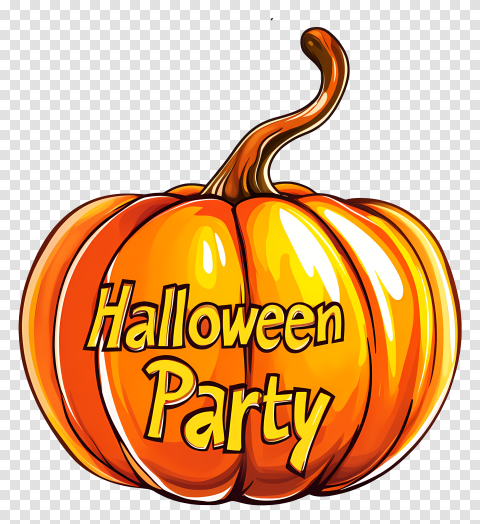 Halloween Party Vector Clipart Png Hd