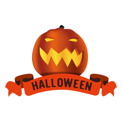 Halloween Text Png Images Full HD