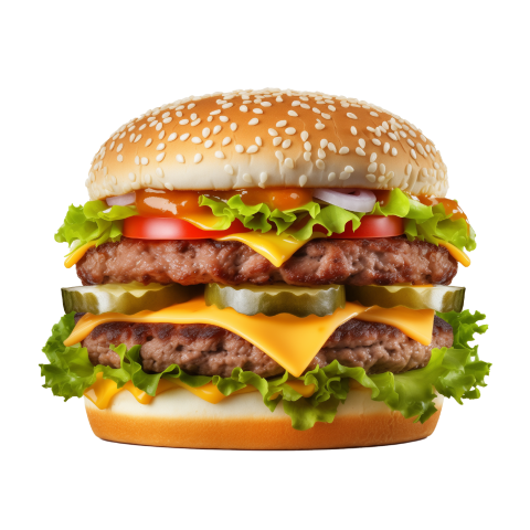Ham Burger Png Image transparent background HD Stock