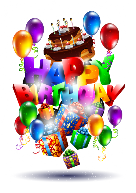 Happy Birthday Png Text 3d Full Hd