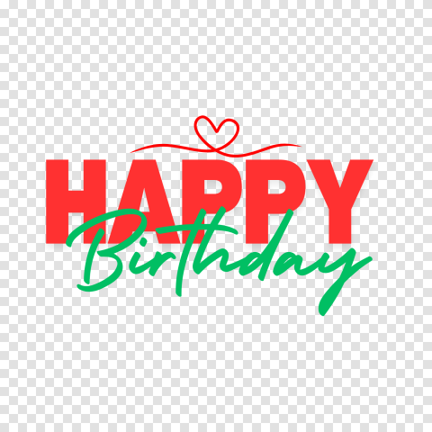 Happy Birthday Text Clipart Png Free