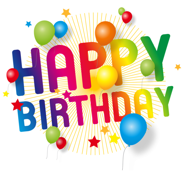 Happy Birthday Text PNG Full Hd
