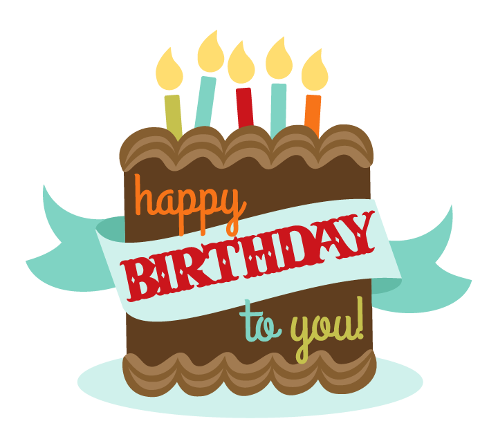 Happy Birthday to you Clipart PNG HD