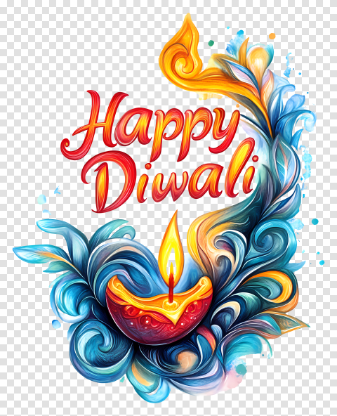 Happy Diwali Clipart Free Png Vector