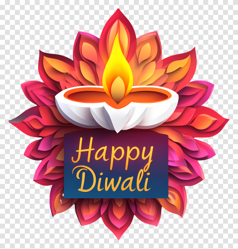 Happy Diwali For Diya Png Images