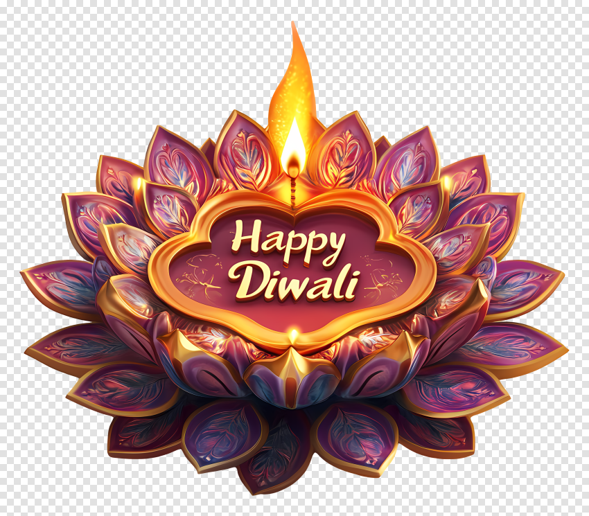 Happy Diwali For Festival Diya Png Hd