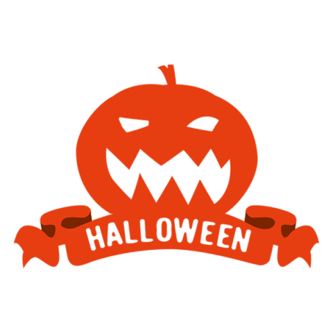 Happy Halloween Text PNG Download Free