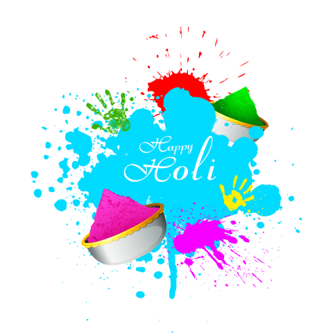 Happy Holi Color Transparent PNG