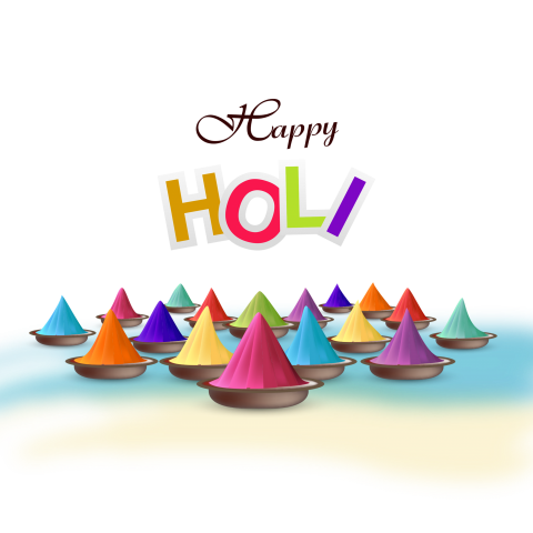 Happy Holi festival PNG Hd