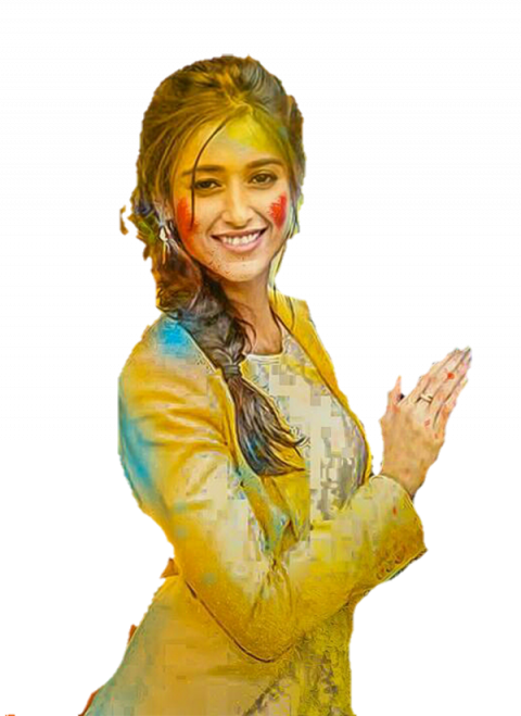 Happy Holi Girls PNG Image Download Free