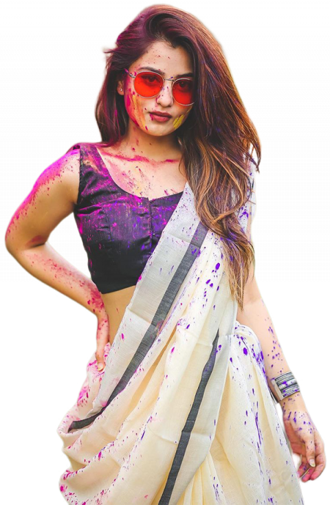 Happy Holi Hot Girl PNG Images Transparent