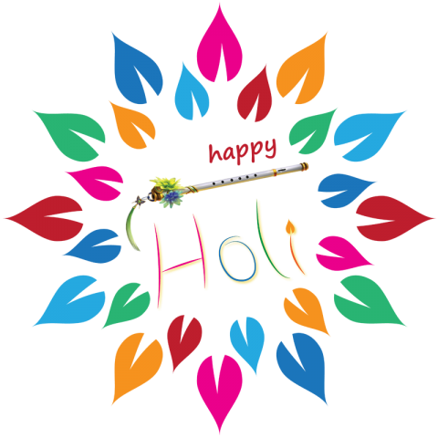 Happy Holi Krishna Png Download