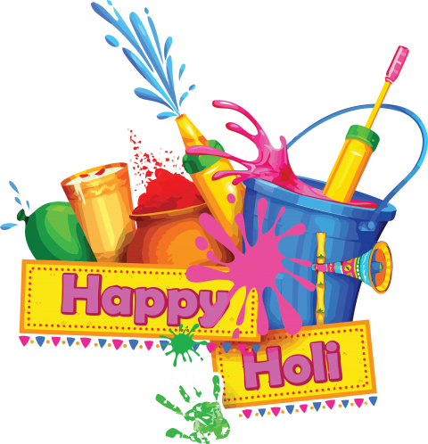 Happy Holi PNG HD Download