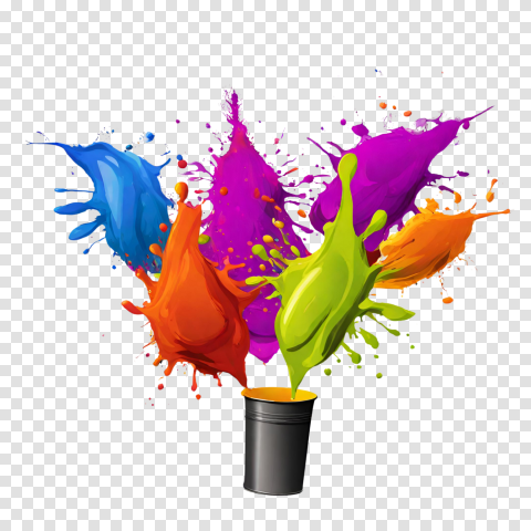 Happy Holi Png Holi Transparent Background Hd