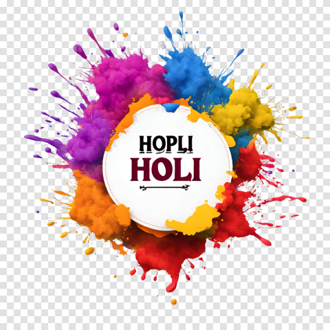 Happy Holi Png Image For Editing Cb Photo