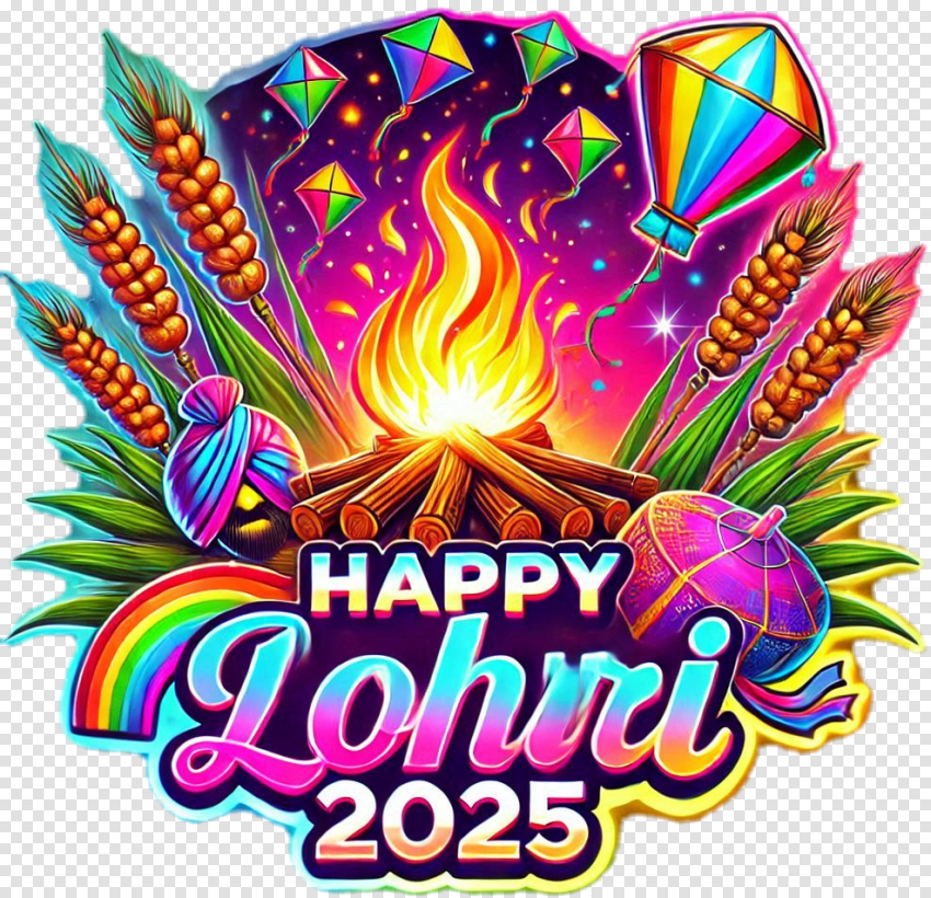 Happy Lohri Clipart Editing Png Transparent Background