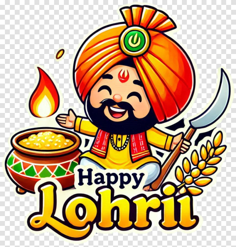 Happy Lohri Editing Cb Png For Traditional Punjabi Greetings