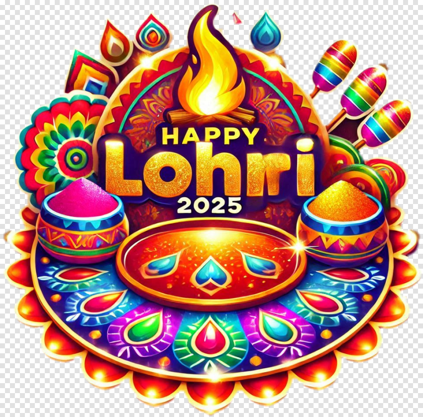 Happy Lohri Png For Photo Editing Cb Image