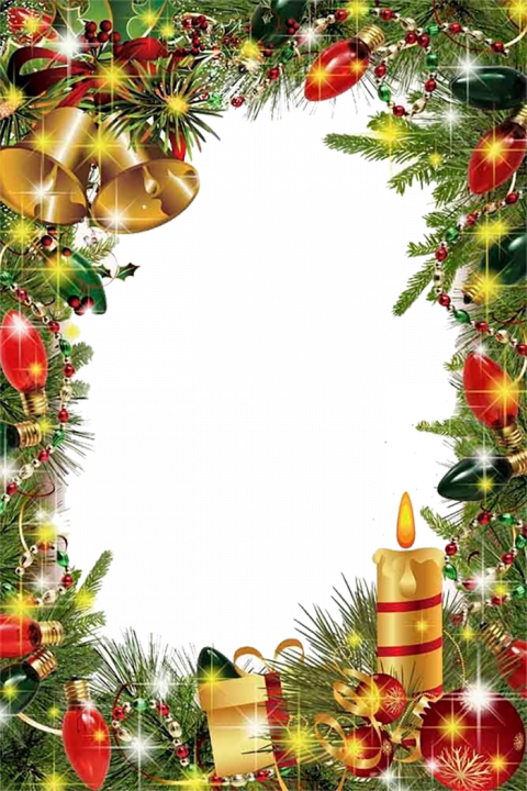 Happy Merry Christmas Tree PNG Images