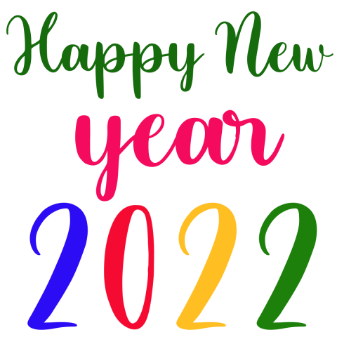 Happy New year 2022 PNG Download