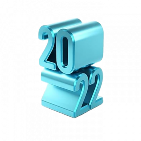 Happy New Year 2022 PNG Text Full HD