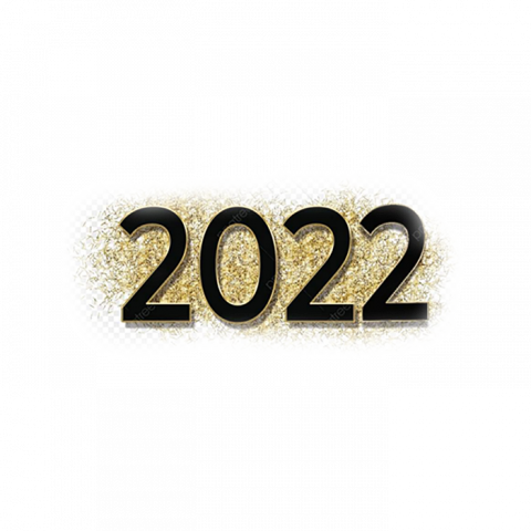 Happy New Year 2022 PNG Text Full HD