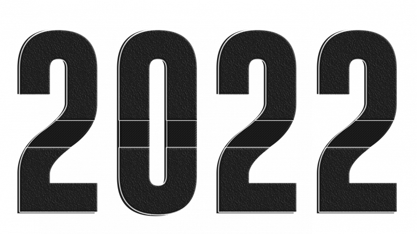 Happy new Year 2022 text PNG Images Download  Free