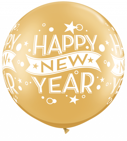 Happy New Year Balloon PNG