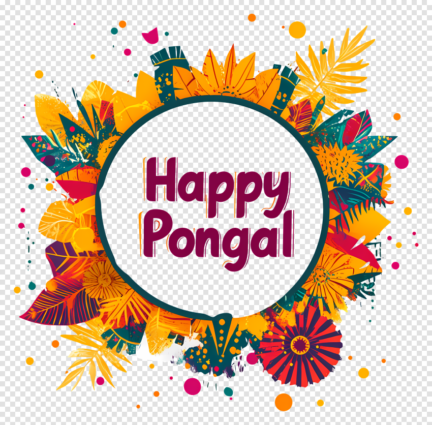 Happy Pongal Free New Png For Editing Photo