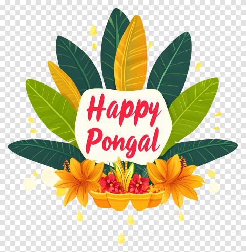 Happy Pongal Hd Png Free For Holiday Image New