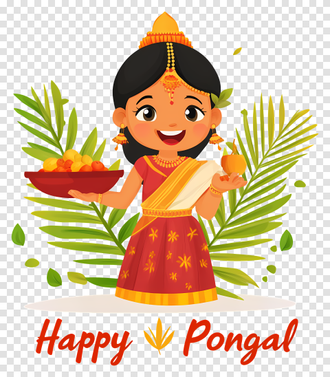 Happy Pongal Png Stylish Text Free Editing Cb