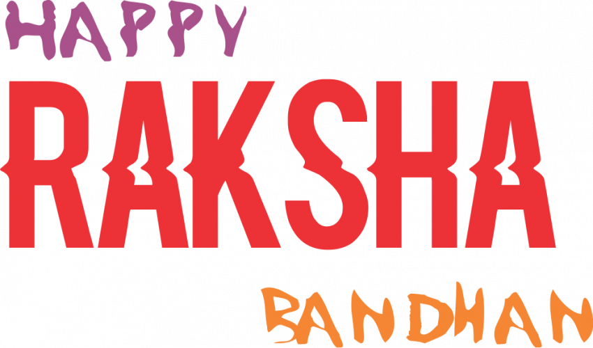 happy raksha bandhanbtext png images
