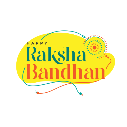 Happy RakshaBandhan Text Sticker Png Clipart Free Images