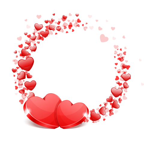 Happy Valentines Day Heart PNG Clipart