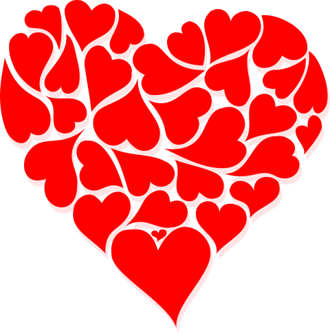 Happy Valentines Day Heart PNG File