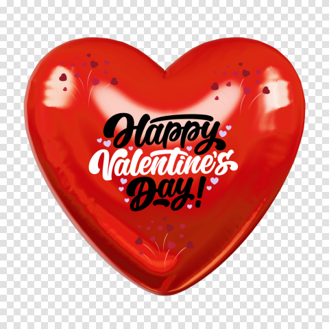 Happy valentines day red love Png HD Image