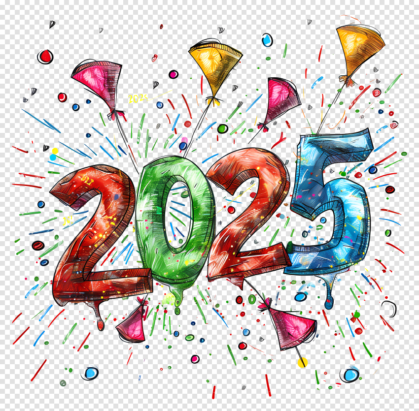 HD Editing 2025 new years eve celebration Png Editing