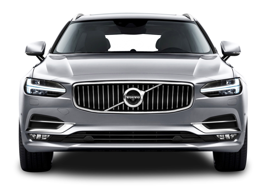 HD White Volvo Transparent PNG image