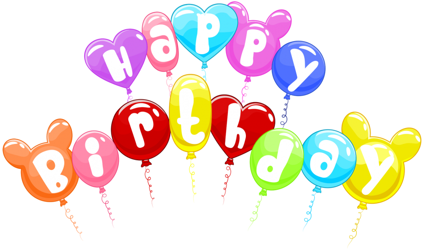Heart Balloon Happy Birthday PNG Clip Art