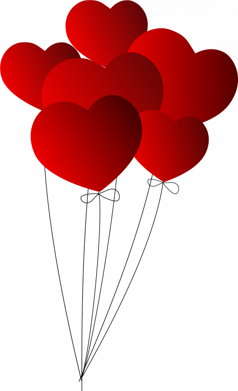 Heart Balloon PNG Download Image