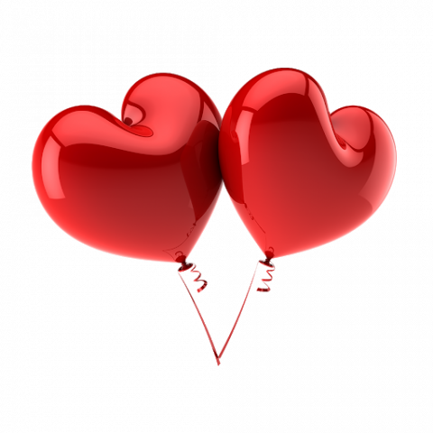 Heart Balloon PNG File HD Download Free